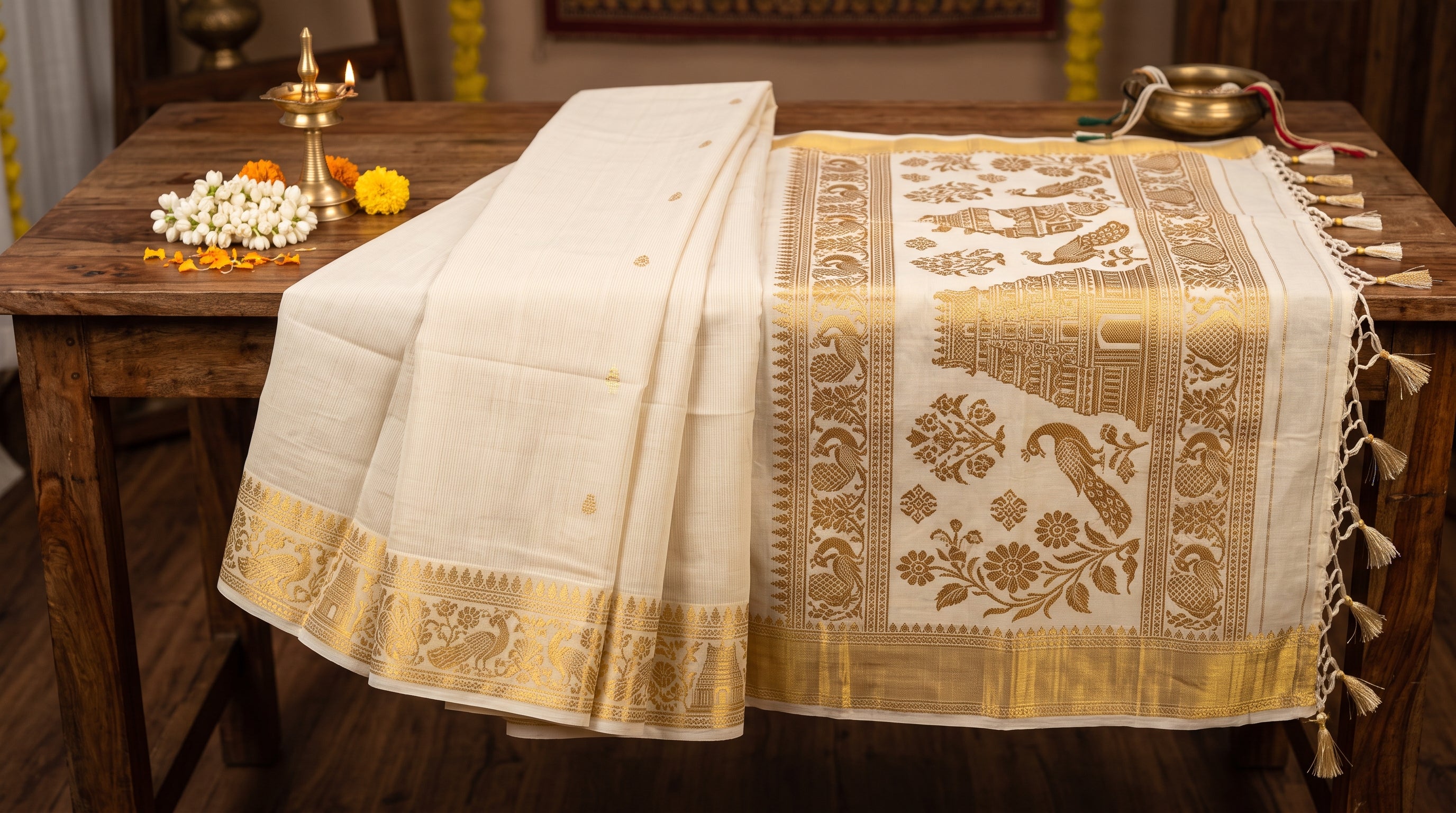 Kasavu Saree Onam Special